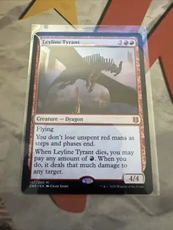 MTG Leyline Tyrant Zendikar Rising 147/280 Regular Mythic - Image 1