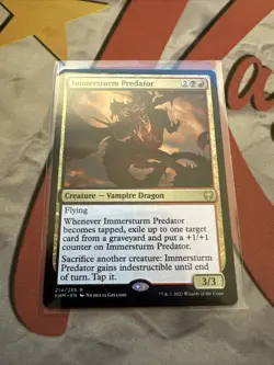 MTG Immersturm Predator Kaldheim 214/285 Regular Rare - Image 1