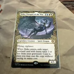 MTG Shiko, Paragon of the Way (Showcase) Tarkir: Dragonstorm Regular #0317 - Image 1