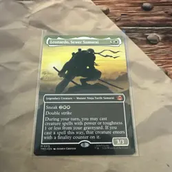 MTG Leonardo, Sewer Samurai (Borderless) Teenage Mutant Ninja Turtles Regular - Image 1