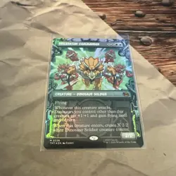 MTG Triceraton Commander (Showcase) Teenage Mutant Ninja Turtles Foil #226 - Image 1