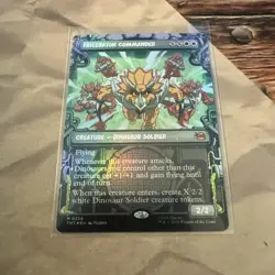 MTG Triceraton Commander (Showcase) Teenage Mutant Ninja Turtles Foil #226 - Image 2