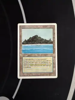 Tropical Island - Isola Tropicale Dual - Revised - Magic MTG EX ENG - Image 1