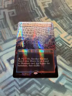 MTG Borderless Dragonscale Foil Scalding Tarn NM Unplayed Special Guests - Image 4