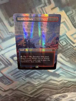 MTG Borderless Dragonscale Foil Scalding Tarn NM Unplayed Special Guests - Image 5