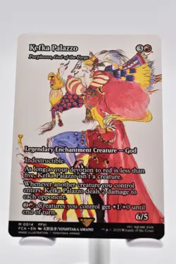 Kefka Palazzo - Purphoros, God of the Forge MTG 0014 Final Fantasy NM pack Fresh - Image 1