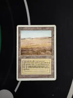 Savannah - Savana Dual Land - Revised - Magic MTG EX ENG - Image 1