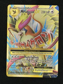 Pokemon M Pidgeot EX 105/108 XY Evolutions Full Art Mint - Image 1