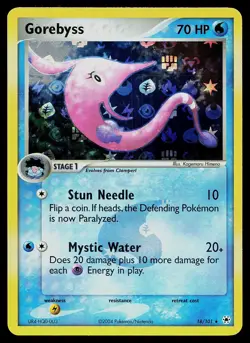 Pokemon Card - Gorebyss Hidden Legends 18/101 Rare Reverse Holo - Image 1