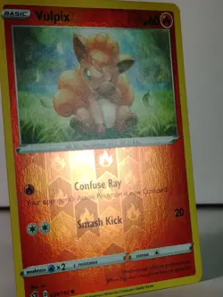 Vulpix - POKEMON - Rebel Clash - 024/192 - Reverse Holo - NM - T - Image 2