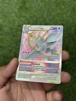 Pokemon TCG Arceus VSTAR 123/172 Ultra Rare Holo Brilliant Stars - Image 2