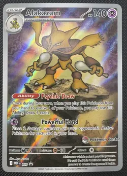 Alakazam - 009 (Pokemon Center Exclusive) 009 Me: Mega Evolution Promo Holo - Image 1