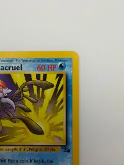 #44/62 Tentacruel Normal Uncommon - Pokemon TCG Fossil - Vintage LP (See Photos) - Image 4