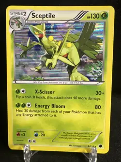 Sceptile Black & White - Plasma Freeze 8/116 Pokemon Card - Image 1