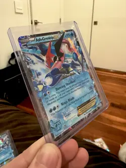 POKEMON TCG ASH-GRENINJA EX XY133 BLACK STAR PROMO ULTRA RARE HOLO 2016 - Image 2