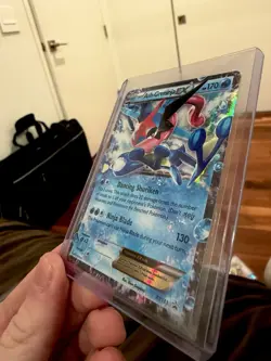 POKEMON TCG ASH-GRENINJA EX XY133 BLACK STAR PROMO ULTRA RARE HOLO 2016 - Image 3