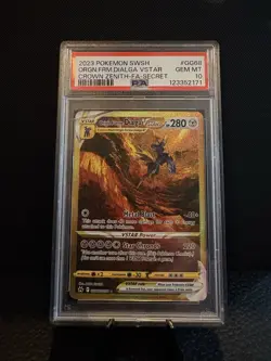 Pokemon Origin Forme Dialga VSTAR Secret Rare GG68 Crown Zenith PSA 10 - Image 1
