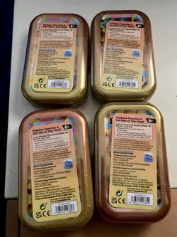 x4 NEW SEALED Pokemon TCG English 151 Mini Tins - Image 2