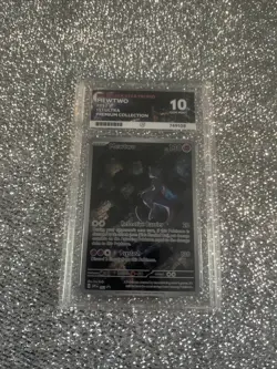 Pokemon TCG Mewtwo 151 Black Star Promo Card English, Gem Mint Condition Ace 10 - Image 1