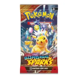 Pokemon TCG: Surging Sparks Booster Pack (Pikachu) - Image 1