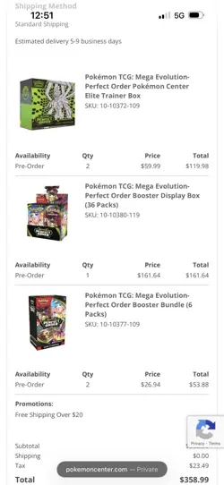 Pokemon Center Perfect Order Bundle Preorder Ships 03/27 - Image 2