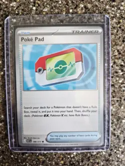 Poke Pad 198/217 Common Ascended Heroes - Pokemon TCG - Pack Fresh Near Mint NM - Image 1