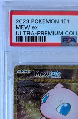 PSA 10 GEM MINT 2023 Pokemon 151 Mew ex 205/165 GOLD METAL UPC Promo–Ultra Prem - Image 3