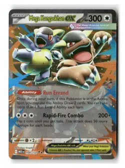 Mega Kangaskhan ex 104/132 Double Rare Mega Evolution Pokemon Near Mint - Image 1
