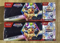 Pokemon Prismatic Evolutions Surprise Box Booster Bundle (1 Box) - Image 1