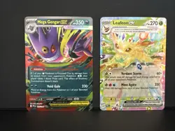 Pokemon Ultra Rare Lot (10) Mega Gengar EX Leafeon ex Goodra VSTAR Kyurem EX NM - Image 2