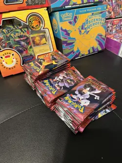 Pokemon Destined Rivals Booster Pack Lot of 30 Factory Sealed - Image 2