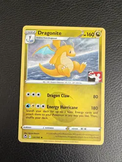 Pokemon TCG - Dragonite 131/195 Play Stamped Prize Pack Series 3 Non Holo - Image 1