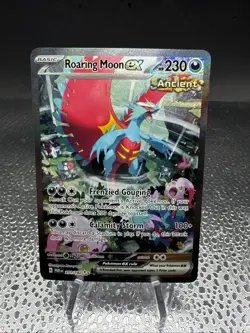Pokemon TCG -Roaring Moon EX 251/182SV04: Paradox Rift Special Illustration Rare - Image 1
