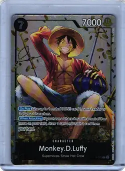 Monkey.D.Luffy (Tin Pack Set Vol. 2) P-075 One Piece Promotion Cards Foil - Image 1