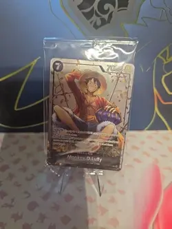 One Piece Monkey D. Luffy P-075 from Promo Tin Set Vol 2 Exclusive Sealed - Image 1