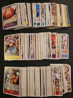 JP One Piece Card Game: Bulk Lot 300+ Cards Uncommon/Common- OP06 - OP11 & EB02 - Image 1