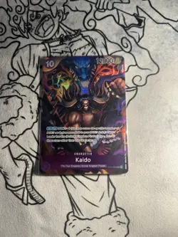Kaido One Piece TCG OP01-094 AA SR Alternative Art Super Rare Romance Dawn - Image 1