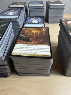 World Of Warcraft Trading Card Game Lot Bundle Dark Portal And Azeroth Read - Image 3