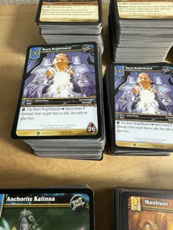 World Of Warcraft Trading Card Game Lot Bundle Dark Portal And Azeroth Read - Image 5