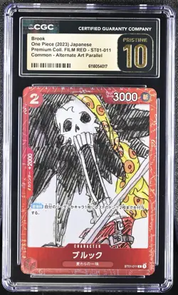 Brook Premium Card Coll ONE PIECE FILM RED ST01-011 CGC PRISTINE 10 - Image 1