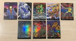 Magic The Gathering Teenage Mutant Ninja Turtles Borderless + Foil 8 Card MTG - Image 1