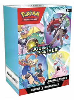 Pokemon Trading Card Game TCG S&V 9 Journey Together x2 Booster Bundle BB Lot - Image 1
