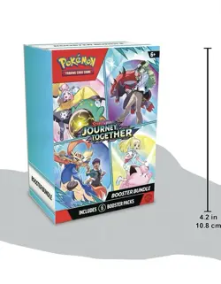 Pokemon Trading Card Game TCG S&V 9 Journey Together x2 Booster Bundle BB Lot - Image 2