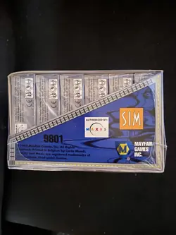 Sim City The Card Game, Sealed Trade Box Of Starter Decks Contains 12 Packets - Image 2