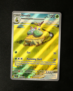 Pokemon Card TCG - Grotle 164/162 Temporal Forces - Illustration Rare - NM ⭐ - Image 1