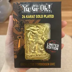 Yu-Gi-Oh! Exodia the Forbidden One 24k Gold Card Limited Edition (Fannattik) - Image 1