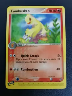 Pokemon Card Combusken 25/97 EX Dragon Uncommon - Image 1