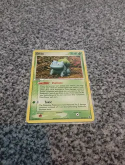 Pokemon TCG Bulbasaur Ditto EX Card Delta Species 36/113 Yuka Morii - Image 3