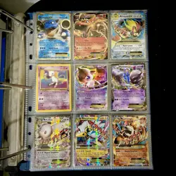 500+ Pokemon Base ex Wotc Vintage & Modern Era SV SM Binder Card Collection Bulk - Image 1