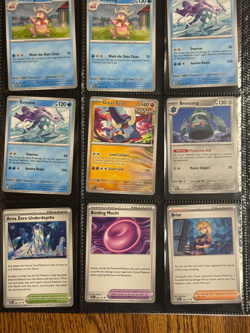Eevee Prismatic Binder Containing Evolutions Pokemon Cards and two Promo Cards - Image 4